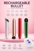 Rechargeable Personal Massager with Remote Control